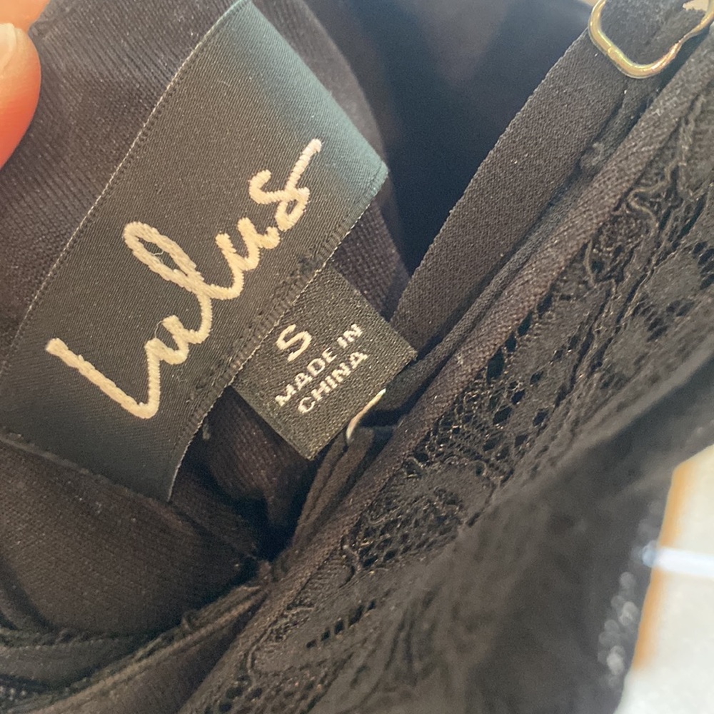 Lulu's Black Backless Spaghetti Strap Dress - image 2